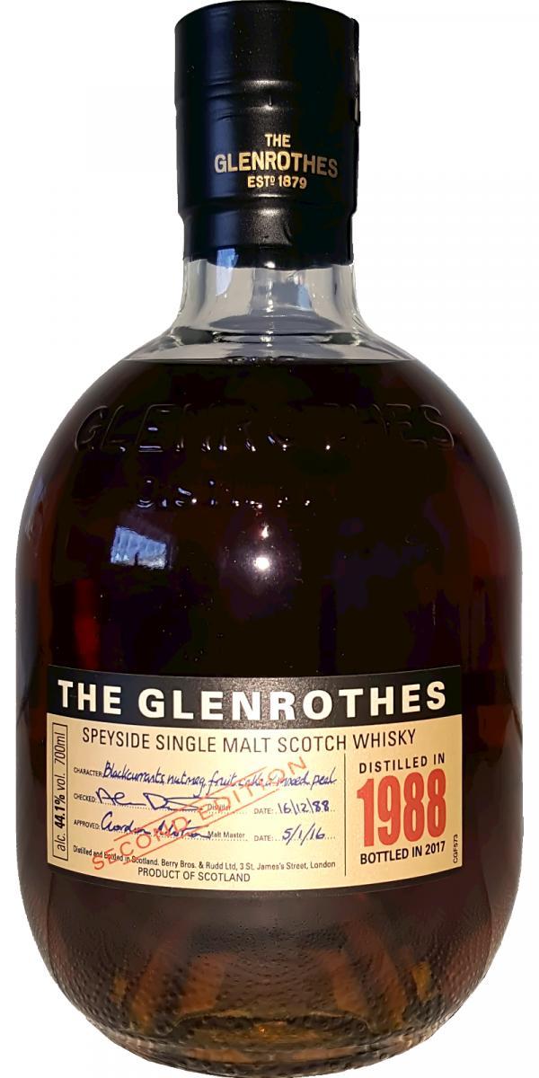 Glenrothes 1988 Second Edition