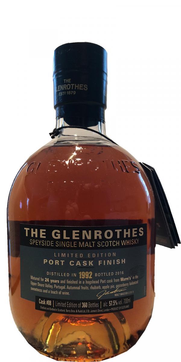 Glenrothes 1992 The Wine Merchant's Collection - Port Cask Finish