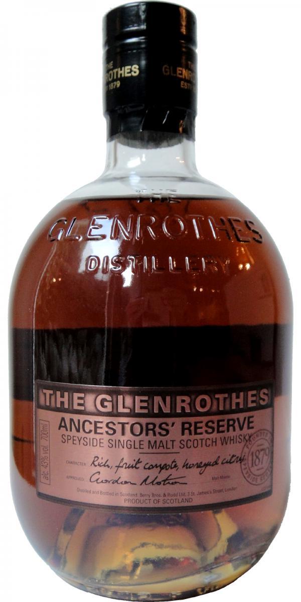 Glenrothes Ancestors' Reserve Travel Retail Exclusive
