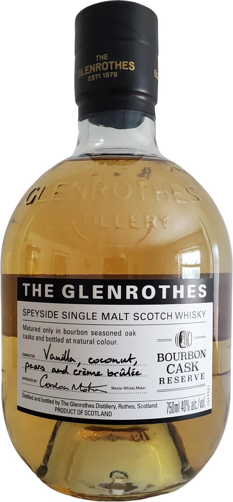 Glenrothes Bourbon Cask Reserve