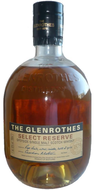 Glenrothes Select Reserve Special Cask Reserve