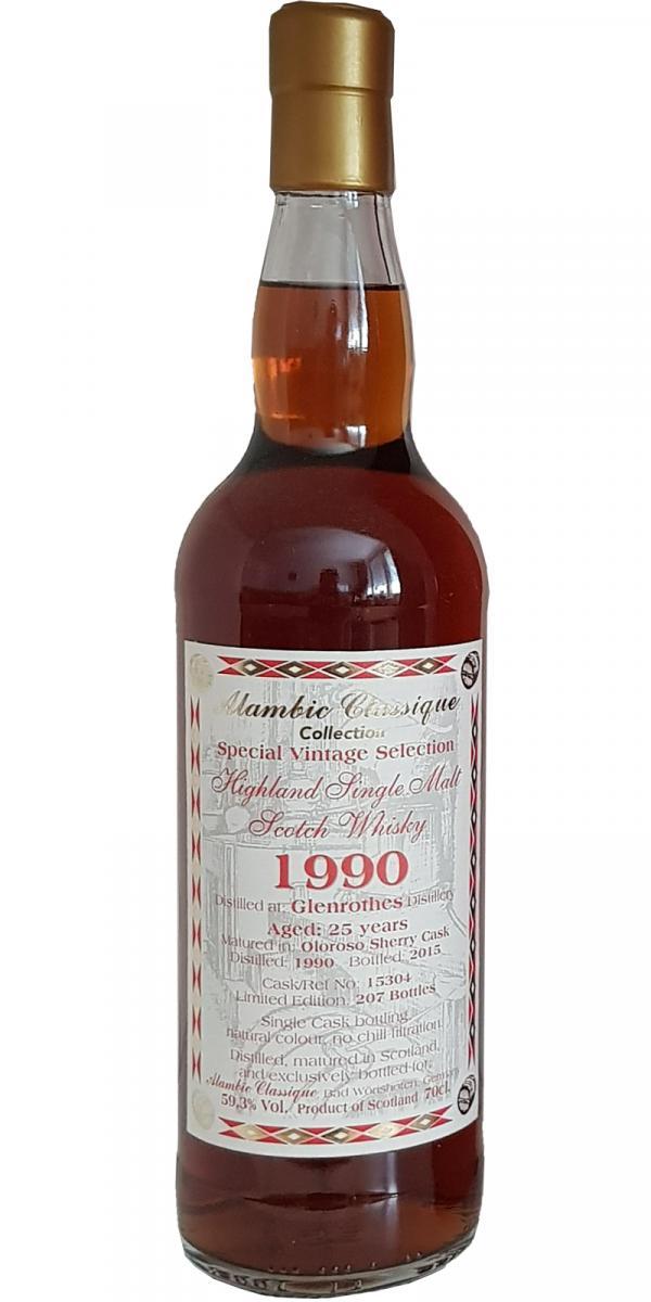 Glenrothes 1990 AC Special Vintage Selection