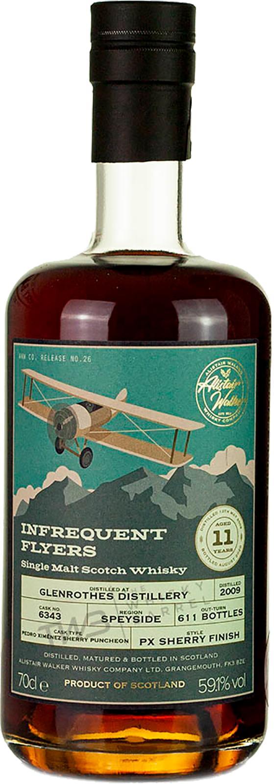 Glenrothes 2009 AWWC Infrequent Flyers