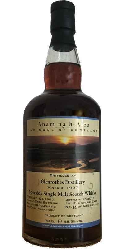 Glenrothes 1997 ANHA The Soul of Scotland