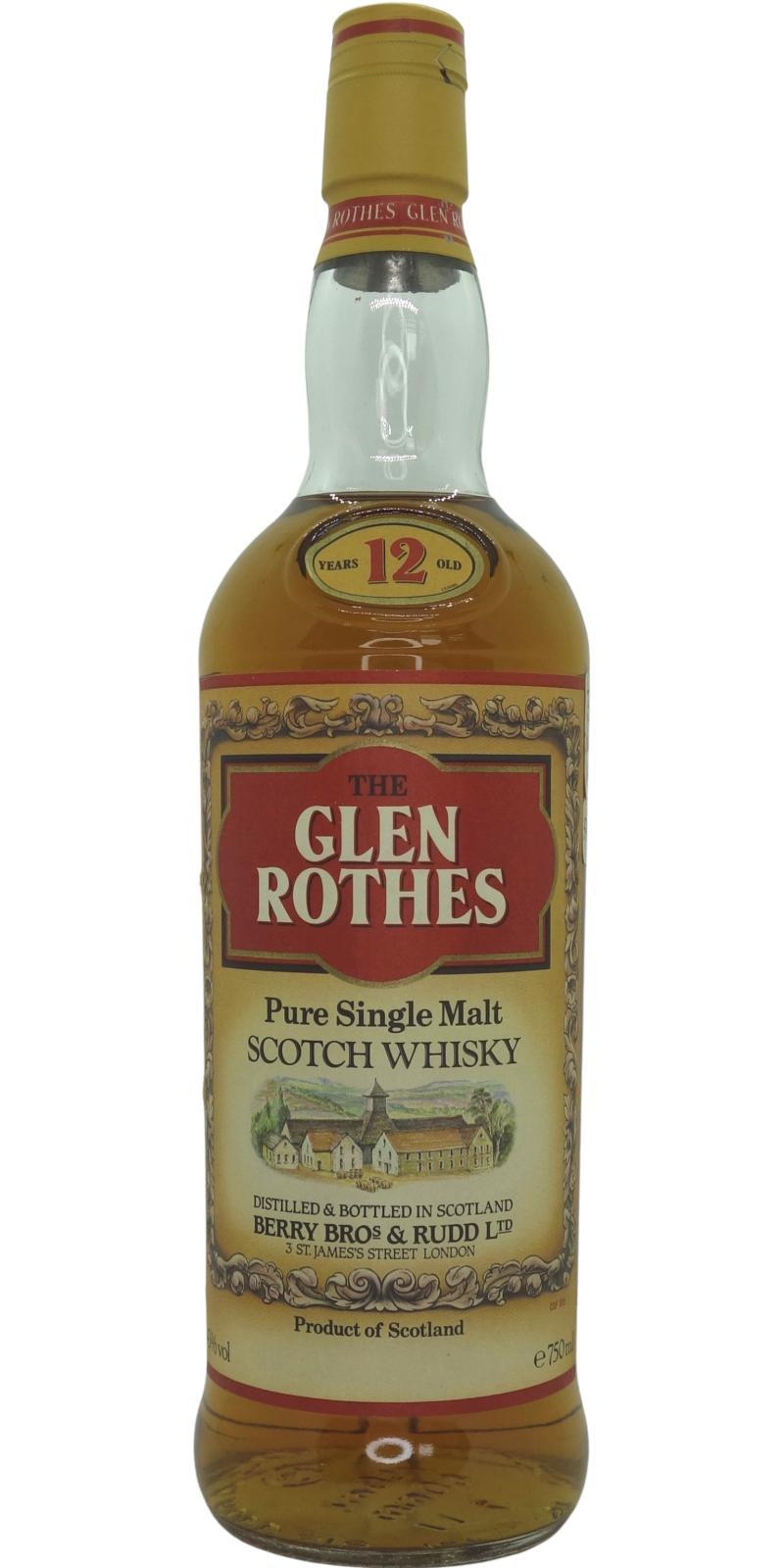 Glenrothes 12-year-old BR Pure Single Malt