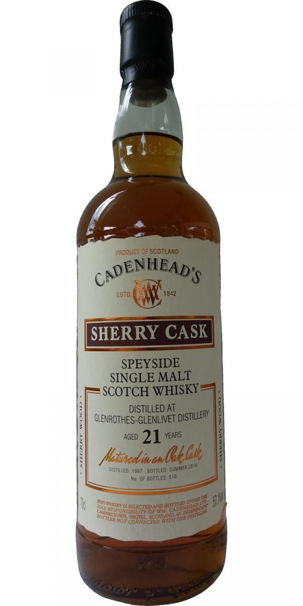 Glenrothes 1997 CA Wood Range - Sherry Cask