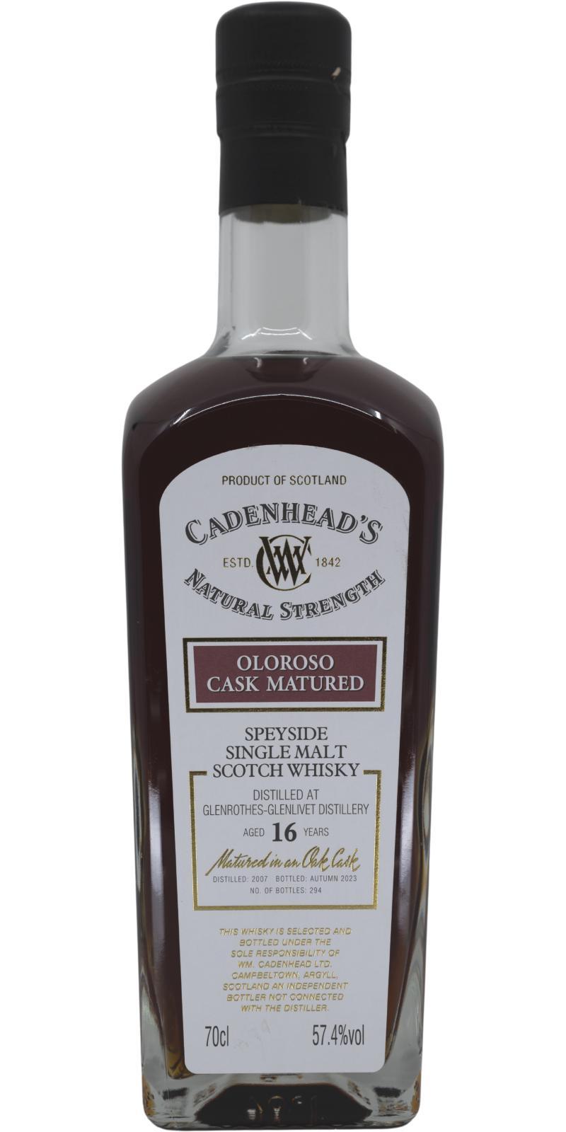 Glenrothes 2007 CA Authentic Collection