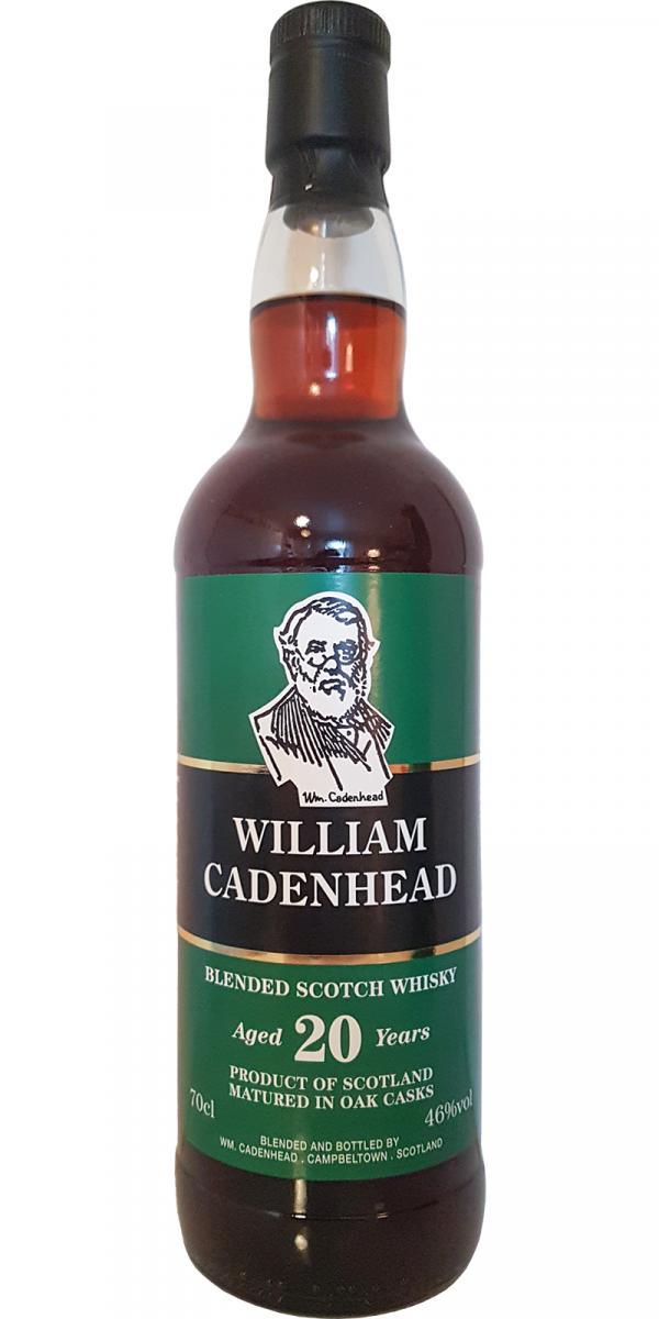 William Cadenhead 20-year-old CA Blended Scotch Whisky