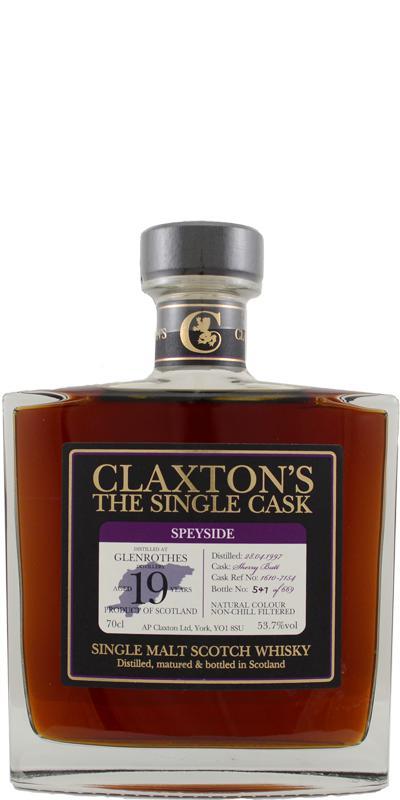 Glenrothes 1997 Cl The Single Cask