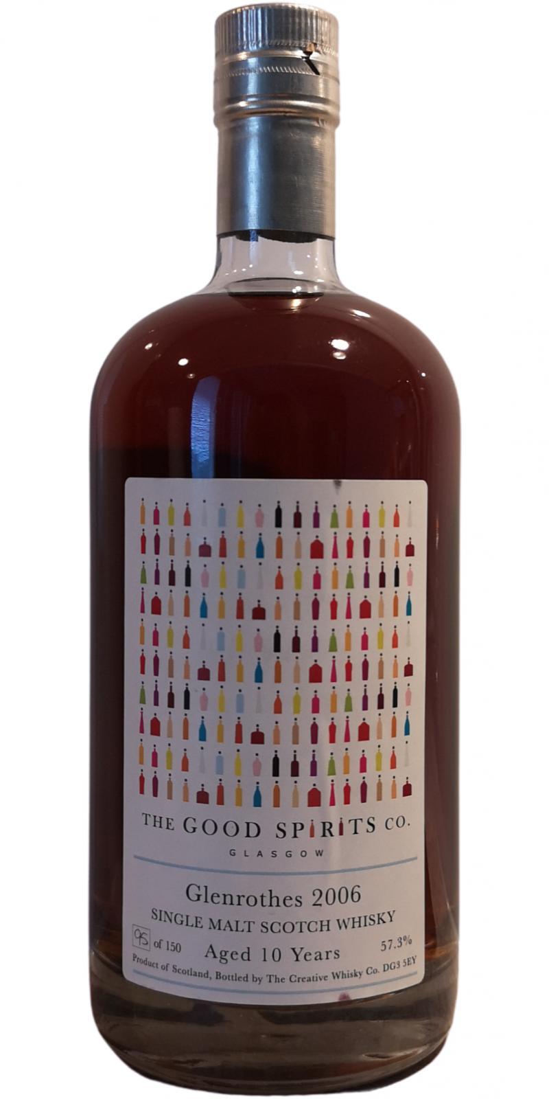 Glenrothes 2006 CWC The Good Spirits Co.