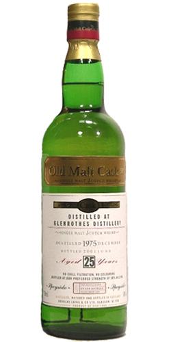 Glenrothes 1975 DL The Old Malt Cask