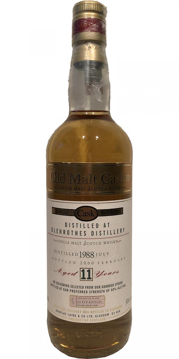 Glenrothes 1988 DL The Old Malt Cask