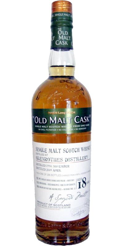 Glenrothes 1990 DL The Old Malt Cask