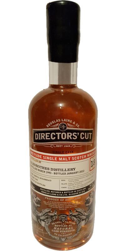 Glenrothes 1993 DL Directors' Cut