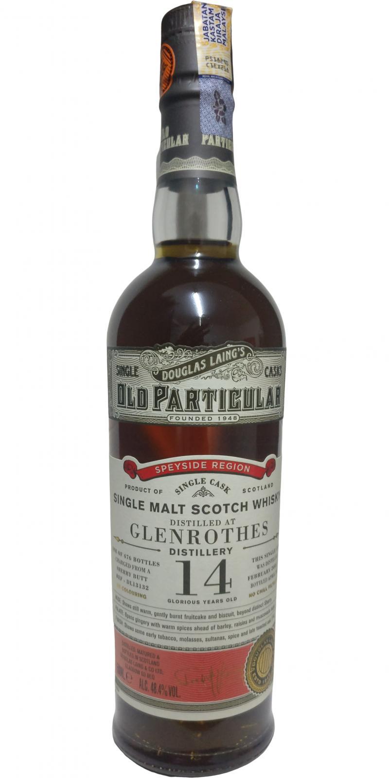 Glenrothes 2005 DL Old Particular