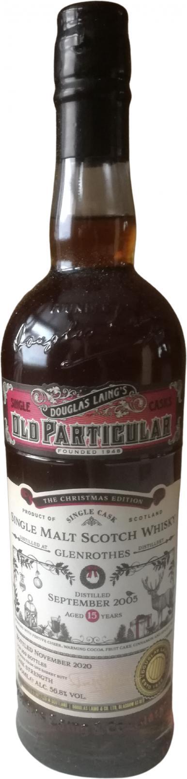 Glenrothes 2005 DL Old Particular - The Christmas Edition