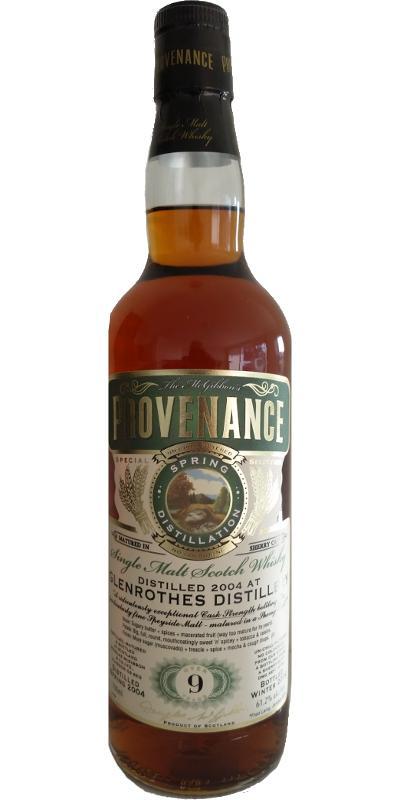 Glenrothes 2004 McG McGibbon's Provenance