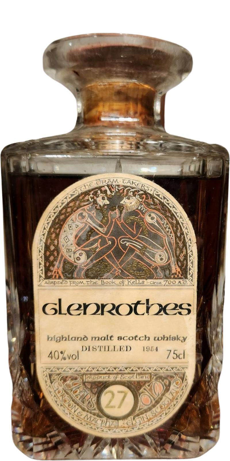 Glenrothes 1954 GM Celtic Series - The Book of Kells