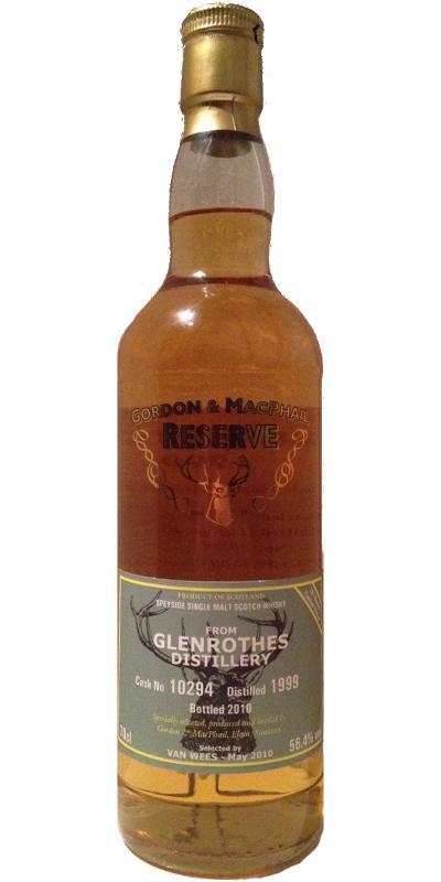 Glenrothes 1999 GM Reserve