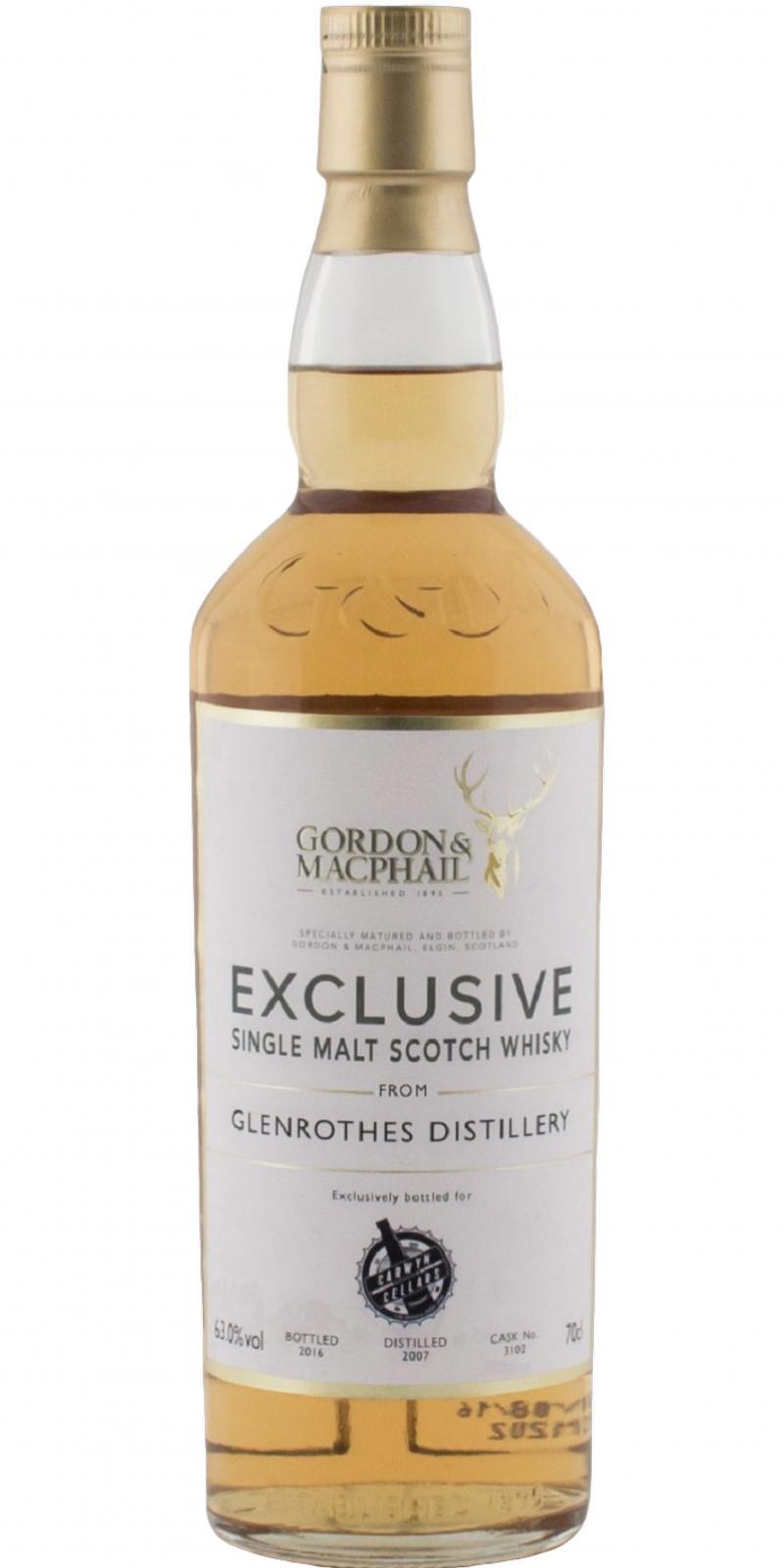 Glenrothes 2007 GM Exclusive