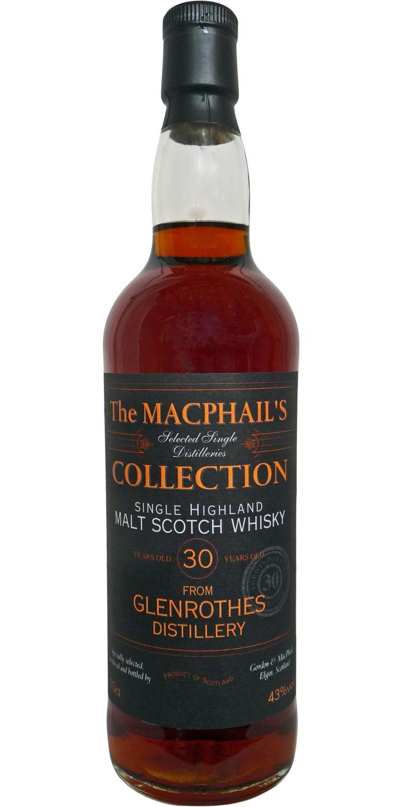 Glenrothes 30-year-old GM The MacPhail's Collection