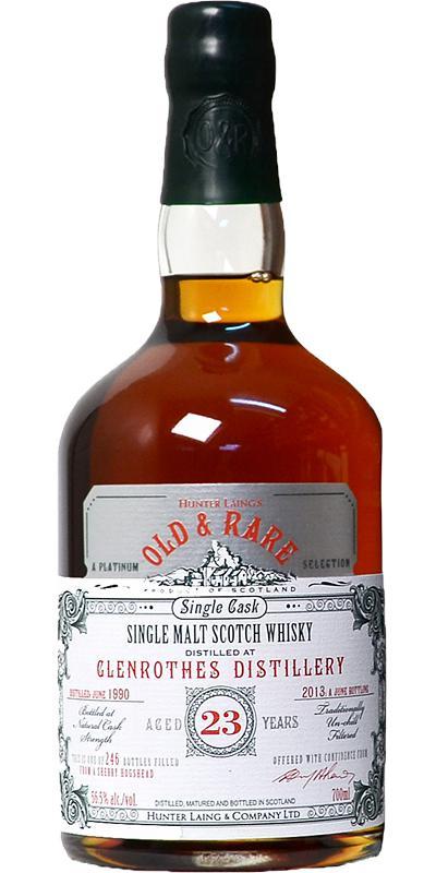 Glenrothes 1990 HL Old & Rare - A Platinum Selection