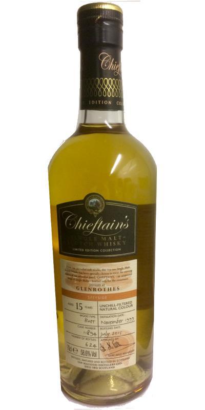 Glenrothes 1999 IM Chieftain's