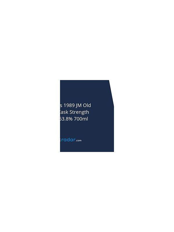 Glenrothes 1989 JM Old Master's - Cask Strength Selection Miniature