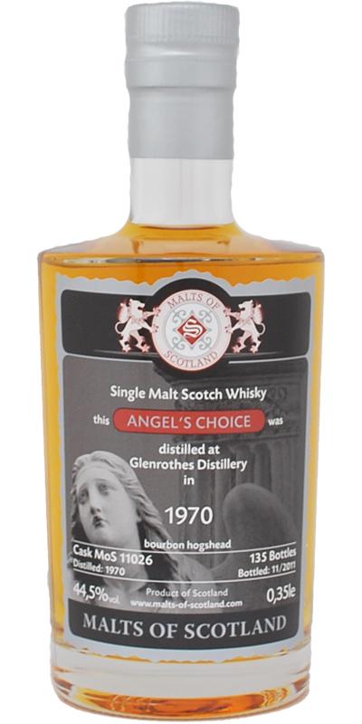Glenrothes 1970 MoS Angel's Choice