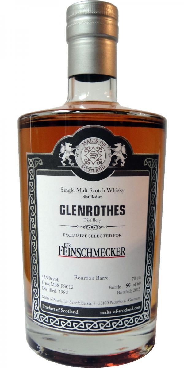 Glenrothes 1982 MoS Der Feinschmecker