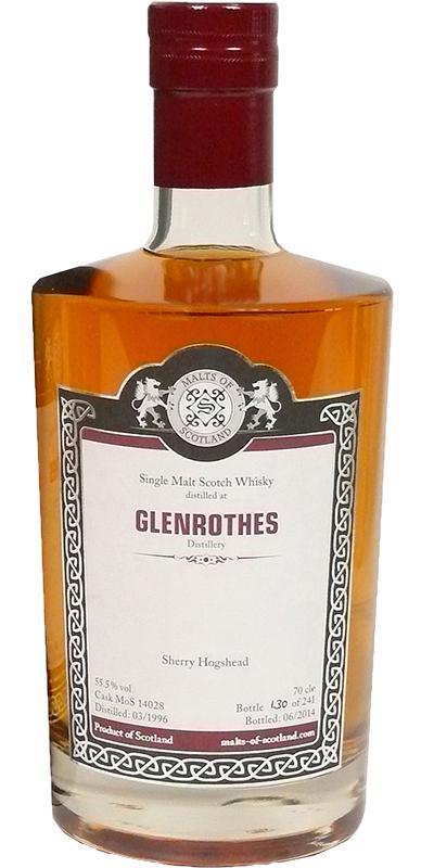 Glenrothes 1996 MoS