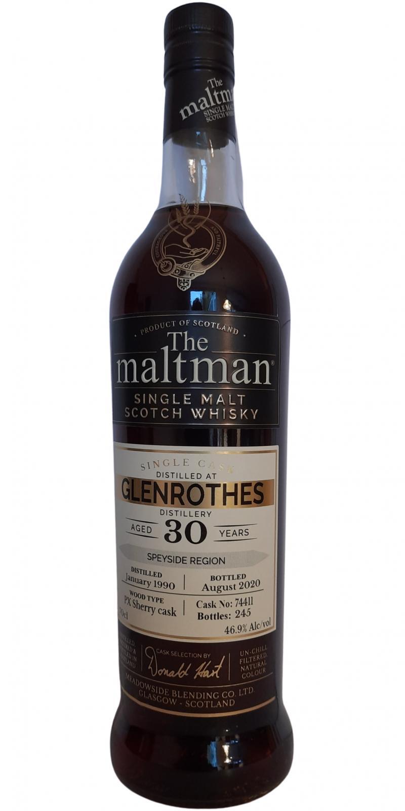 Glenrothes 1990 MBl The Maltman