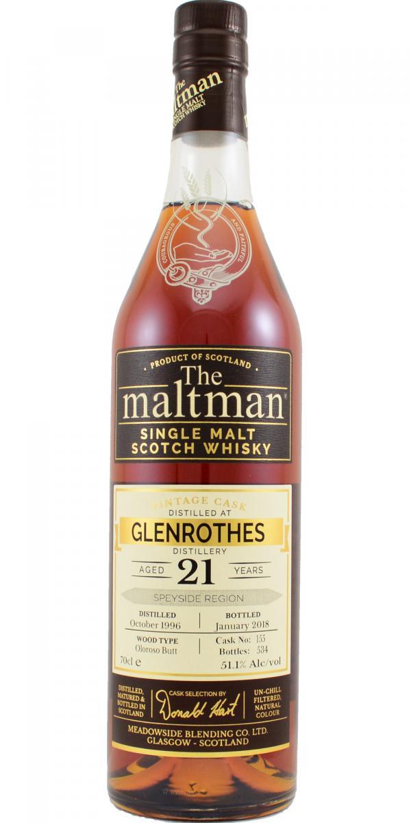 Glenrothes 1996 MBl The Maltman