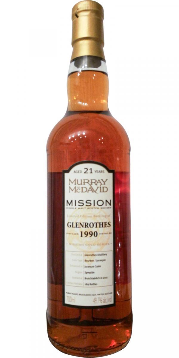 Glenrothes 1990 MM Mission Gold