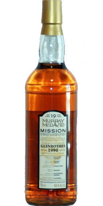 Glenrothes 1990 MM Mission Gold