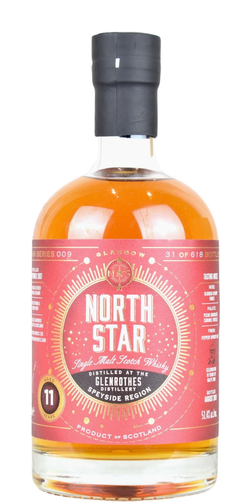 Glenrothes 2007 NSS Cask Series 009