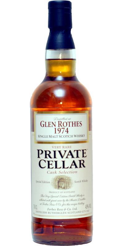 Glenrothes 1974 PC Cask Selection