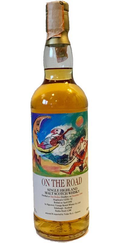 Glenrothes 1984 SV On The Road