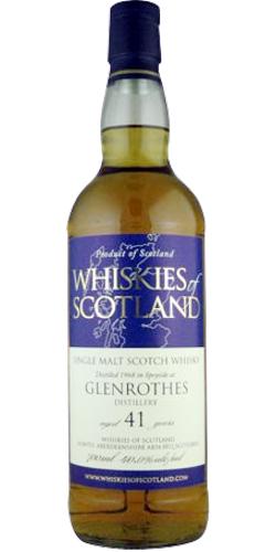 Glenrothes 1968 SMD Whiskies of Scotland