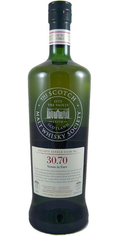 Glenrothes 1989 SMWS 30.70 Venus in Furs