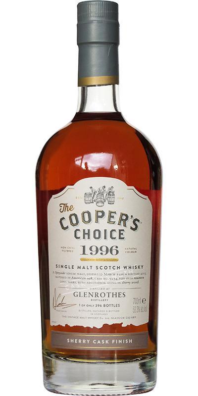 Glenrothes 1996 VM The Cooper's Choice