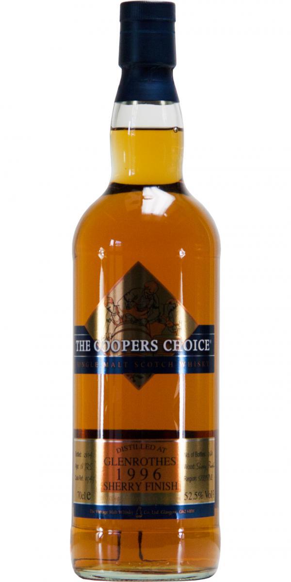 Glenrothes 1996 VM The Cooper's Choice