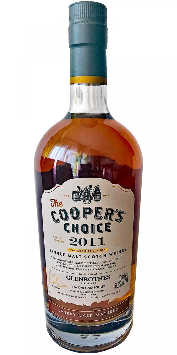 Glenrothes 2011 VM The Cooper's Choice