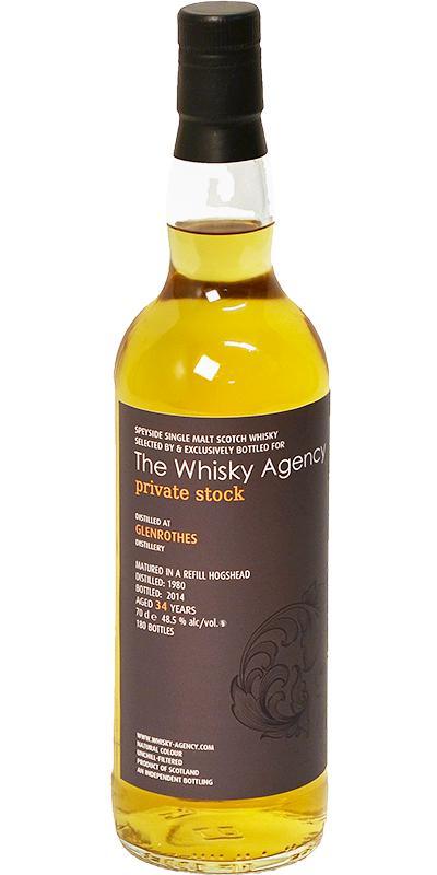 Glenrothes 1980 TWA Private Stock