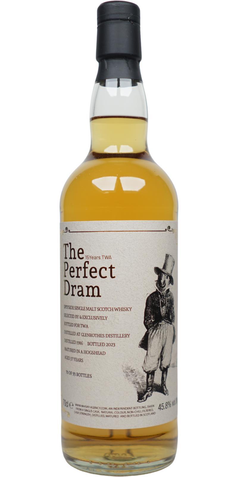 Glenrothes 1986 TWA The Perfect Dram