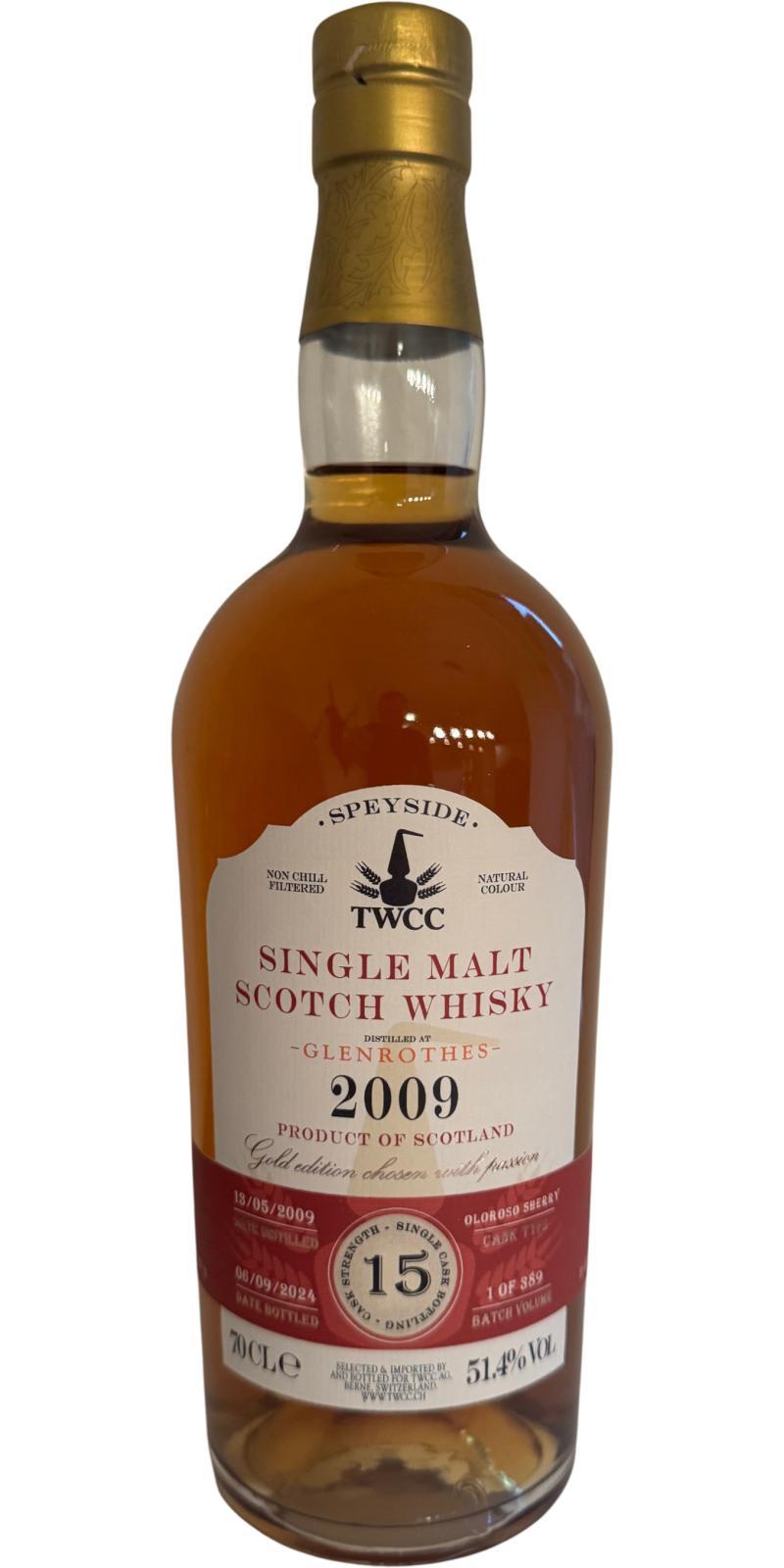 Glenrothes 2009 TWCC