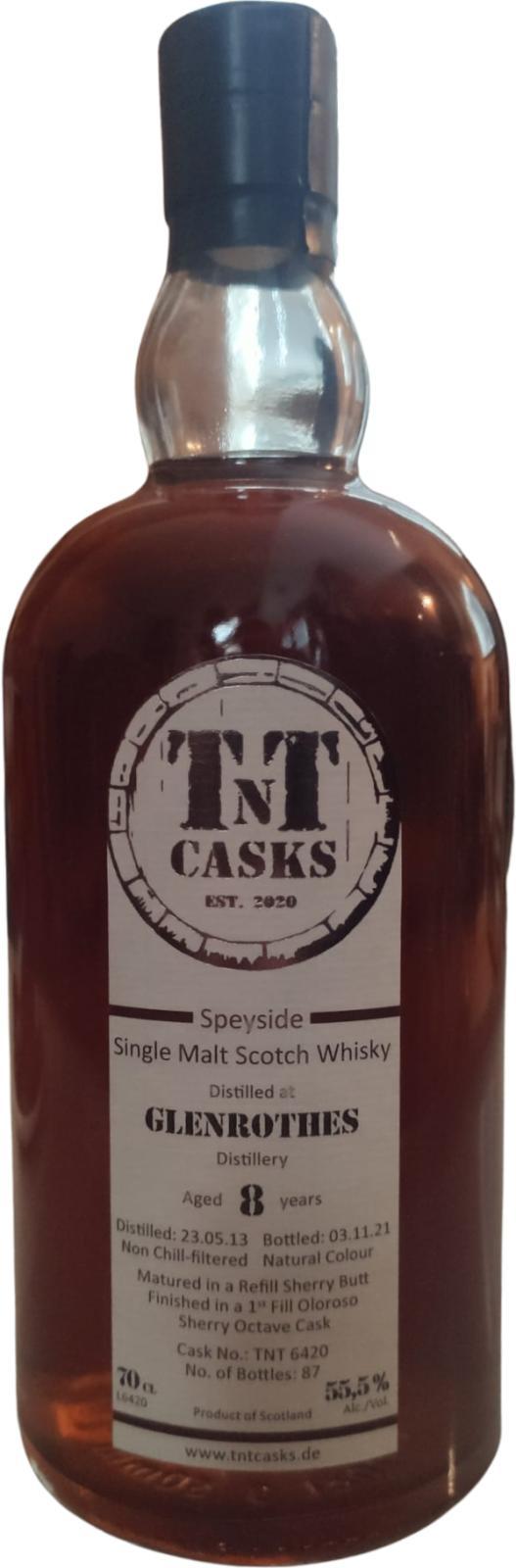 Glenrothes 2013 TnTC Octave Finishes