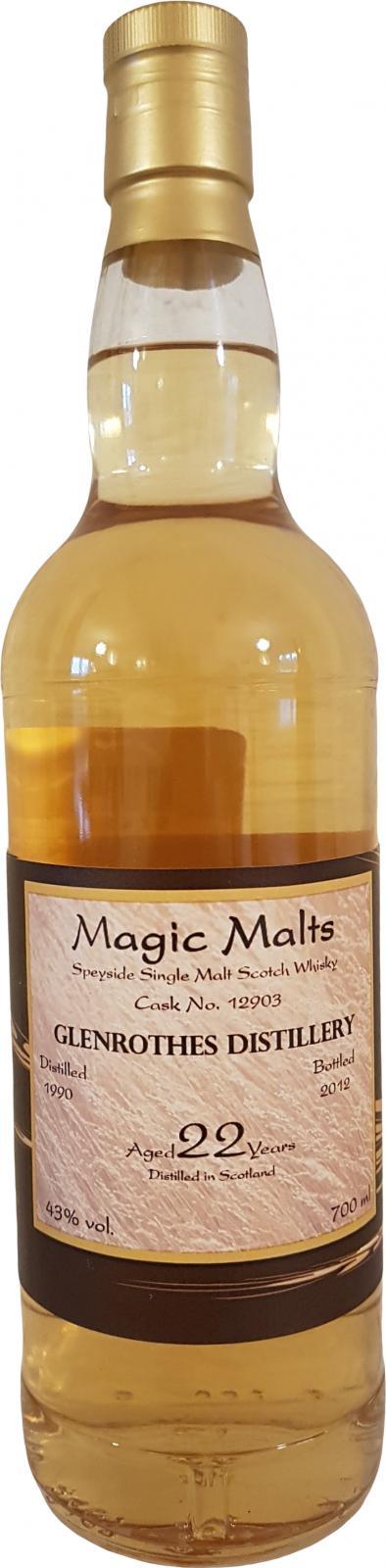Glenrothes 1990 UD Magic Malts