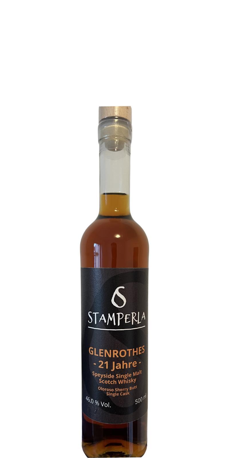 Glenrothes 21-year-old UD Stamperla