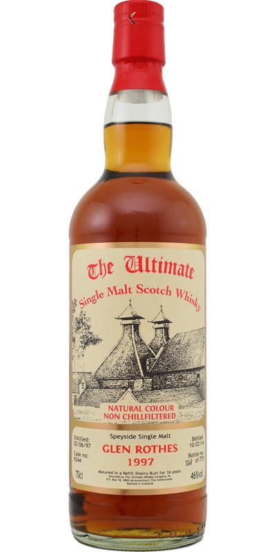 Glenrothes 1997 vW The Ultimate